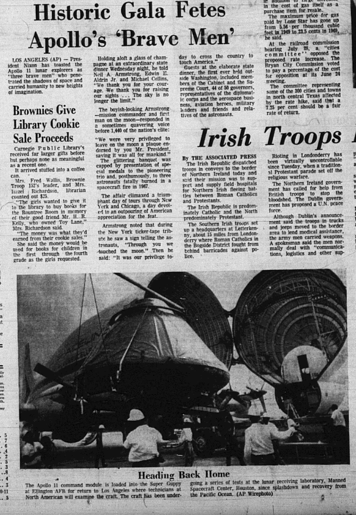 The Eagle Archives: August 14, 1969